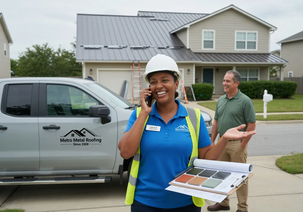Storm Damage Metal Roof Repair in North Myrtle Beach, SC